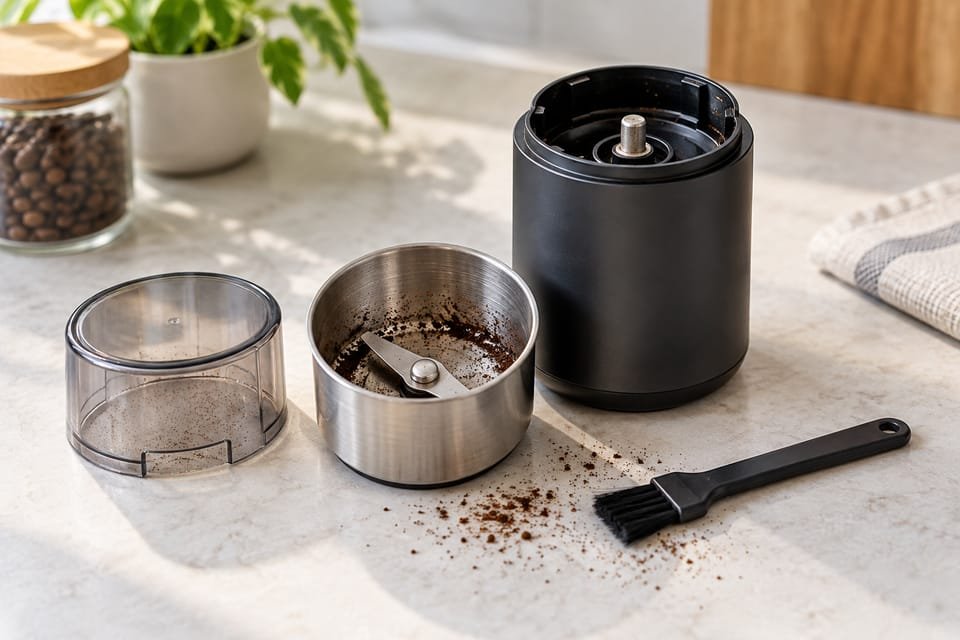 Como limpar o moedor de café em casa